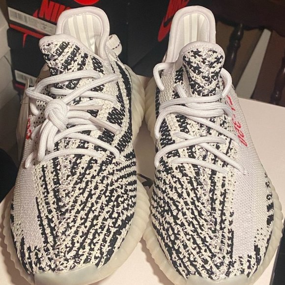 Yeezy Zebra size 7.5 new with tags without box main image 6